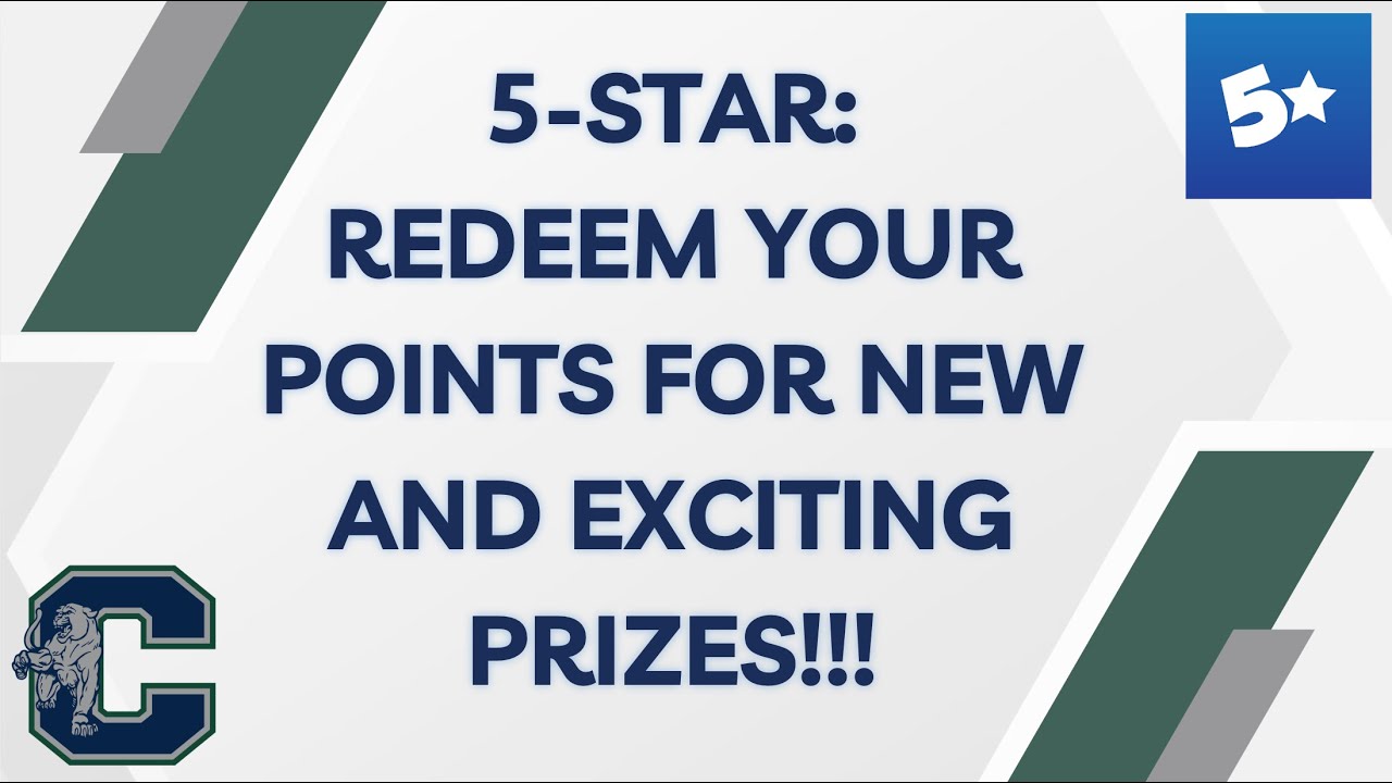 CHS 5-Star Redemption Awards Intro 25/26