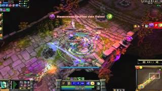 Pentakill with Fiddlesticks on Proving grounds