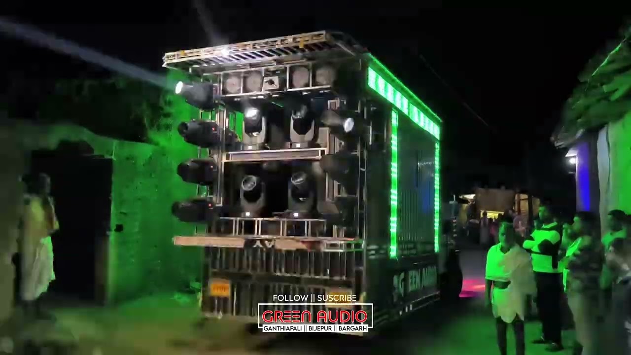 Green Audio New setup !! Private Track !! Green Dj Pickup !! Bijepur,Bargrh !! Mob:9861140487