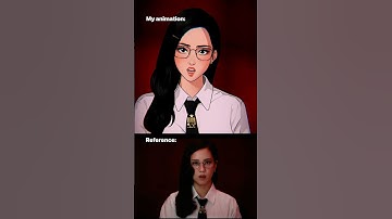 Art vs Reference 🆚 Reference I used to replicate in my animation 🫶🏻 #animation #art #jisoo