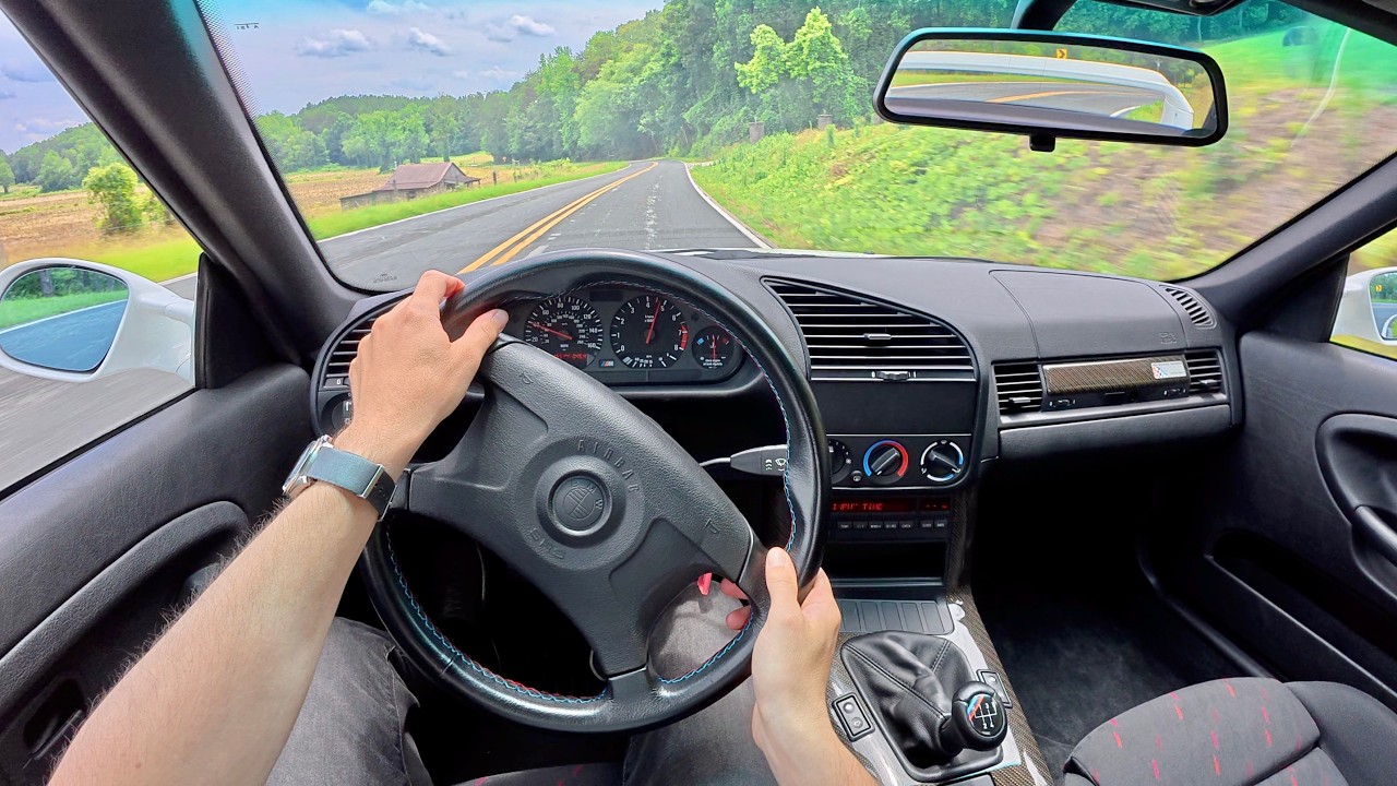 1995 BMW E36 M3 Lightweight — Лучший E36 — впечатления от вождения от первого лица