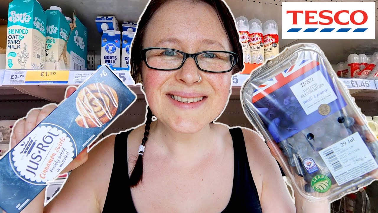 Быстрый воскресный шопинг в Tesco со мной