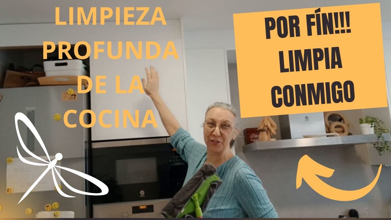 💪LIMPIEZA PROFUNDA DE LA COCINA, MÁS 🥗RECETA RIQUÍSIMA y Fácil!!!!