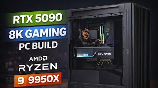 Ultimate 8K Gaming PC Build 2025! | Ryzen 9 9950X3D + RTX 5090 MASTER in ProArt PA602