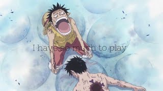 I have so much to play(amv sad)