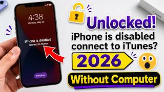 iPhone is Disabled, Connect to iTunes? iphone disabled 7 8 11 12 13 14 15 16 17 Pro MAX All iphone