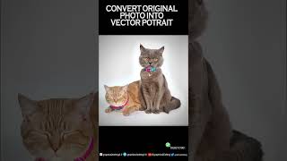 Convert Your Photo into Vector Portrait