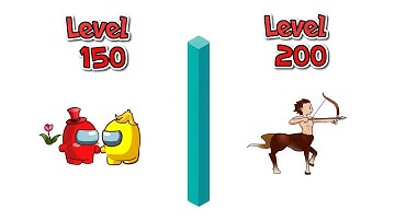 Draw Puzzle - Draw one part Level 150 to 200  - Android and IOS game