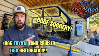Patching the Roof! 1986 Toyota Land Cruiser FJ60 Restoration Part 17!