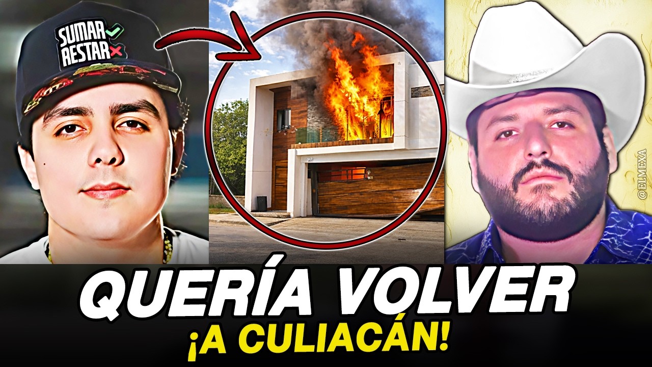 MARKITOS TOYS PIDIÓ TREGUA Y LE RESPONDIERON A PLOMAZOS: ASÍ DEJARON SU CASA en CULIACÁN.