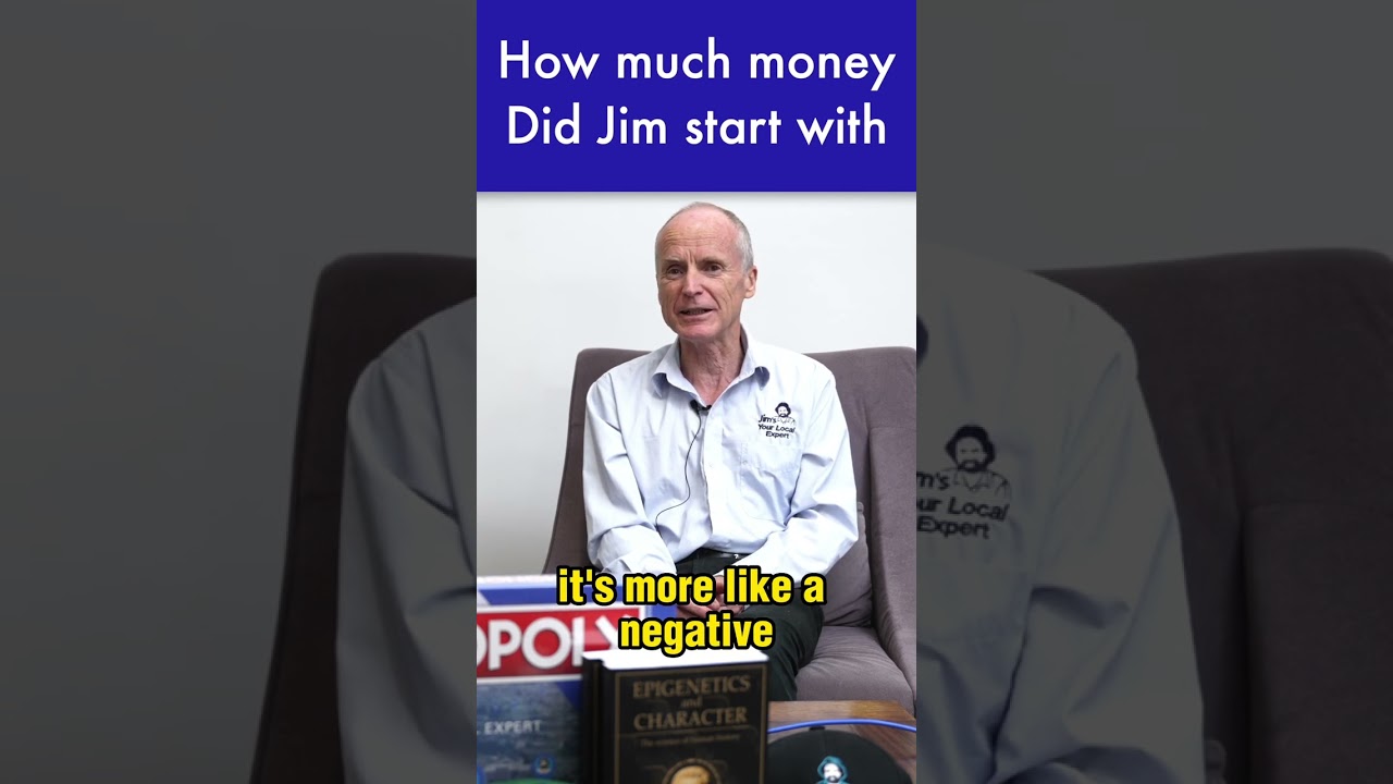 How much money did Jim start with?