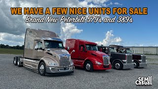 We got options!!! Brand New Peterbilt's for sale!