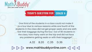 Math Practice Problem Grade 6 Question 239