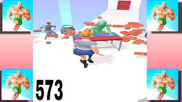 Muscle Rush : GameplayWalkthrough Android.ios All Levels (part  573)