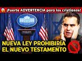 Alertausa propone ley que prohibe el nuevo testamento por ser antisemitalleg la persecucin