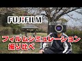 【カメラ】FUJIFILM フィルムシミュレーション撮り比べ ETERNA, PROVIA, Velvia, ASTIA, …