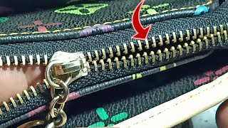 Cara memperbaiki resleting tas,jaket,celana/Zipper ngga menyatu lagi#caranya semua sama