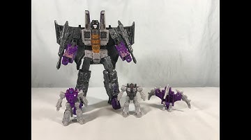 Transformers Siege Decepticon PhantomStrike Squadron - Skywarp, Fracas, Shrute & TerrorDaxtyl Review