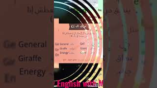 طريقه نطق حروف اللغه الانجليزيه من E..S