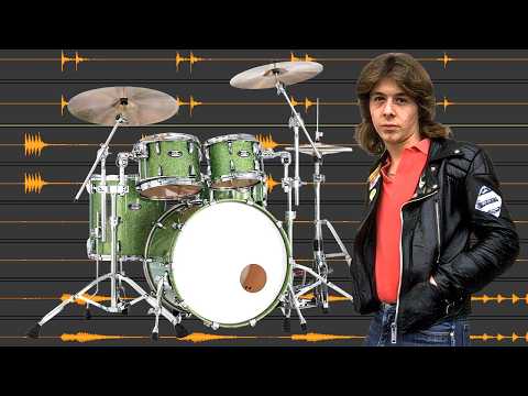 Clive Burr - Invaders - isolated drums.