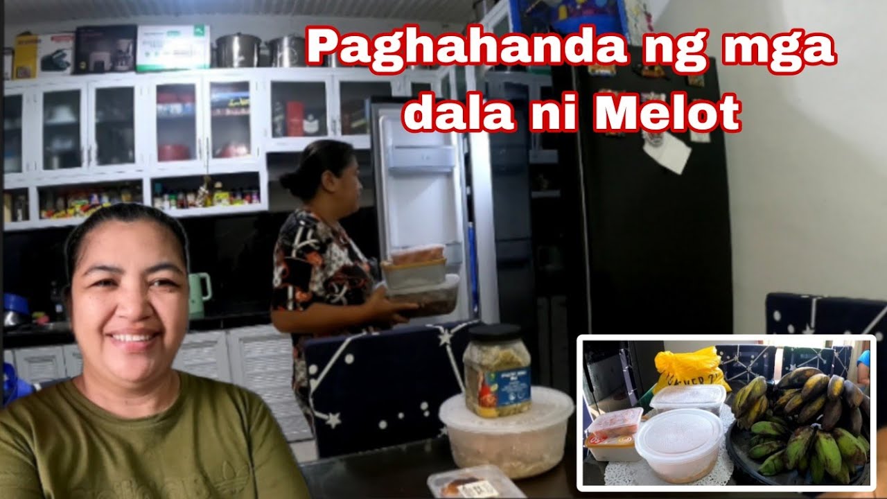 Paghahanda ng mga dala ni Melot pagluwas