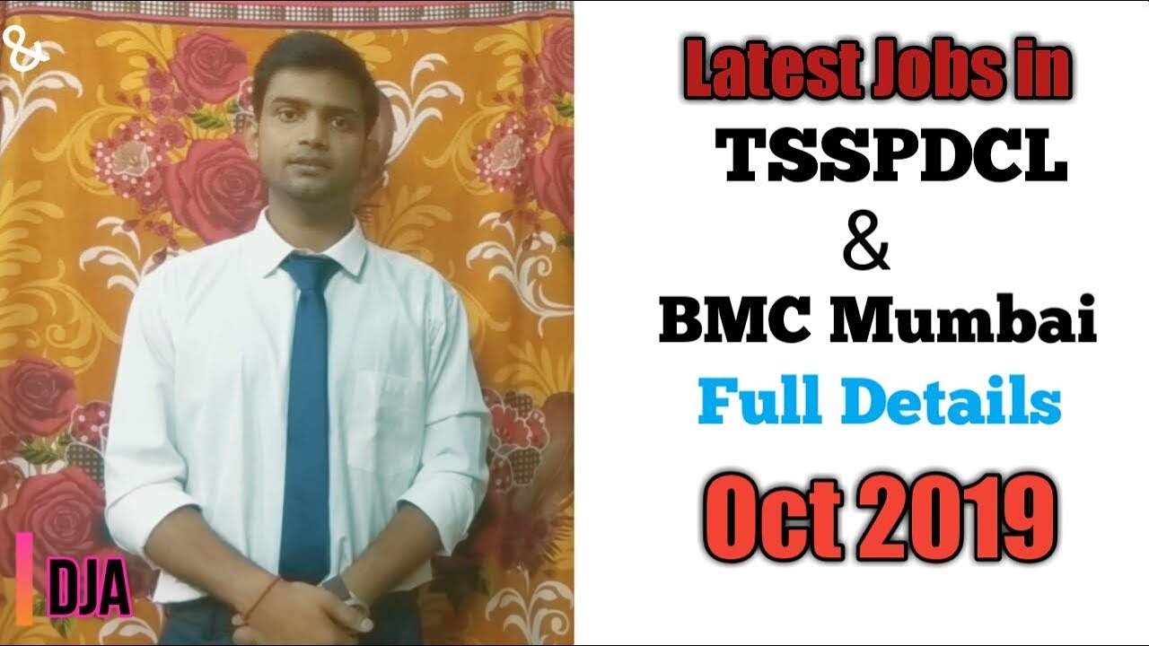 Telangana TSSPDCL Brihanmumbai Municipal Corporation BMC Vacancy telangana-tsspdcl-brihanmumbai-municipal-corporation-bmc-vacancy