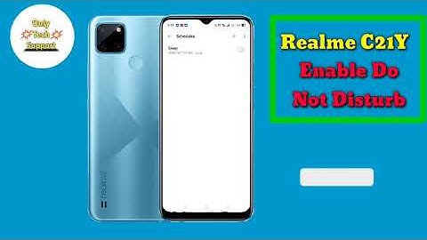 How To Enable Do Not Disturb in Realme C21Y, Realme C21Y main Do Not Disturb Enable Keise Kare,