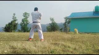 Kata hiyan shodan by ajay karate