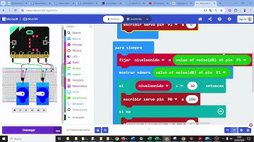 Ventana automática Smart Home Elecfreaks micro:bit TIC ESO Bachillerato IES Monterroso