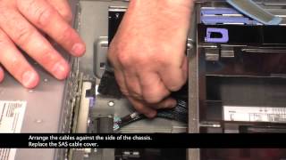 Install Disk Drive BackPlane
