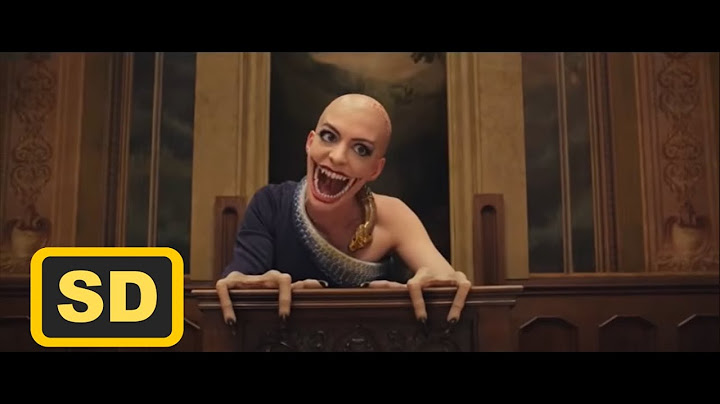 The Witches (2020) - Reveal Scene