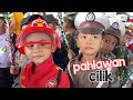 Karnaval Kreatif Ceria || De Fafa Jadi Petugas Pemadam Kebakaran Cilik