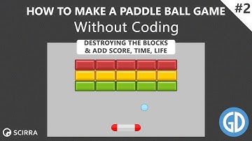 2. How To Make A Baddle Ball Game (Destroying The Blocks & Add Score) Construct 2 Tutorial
