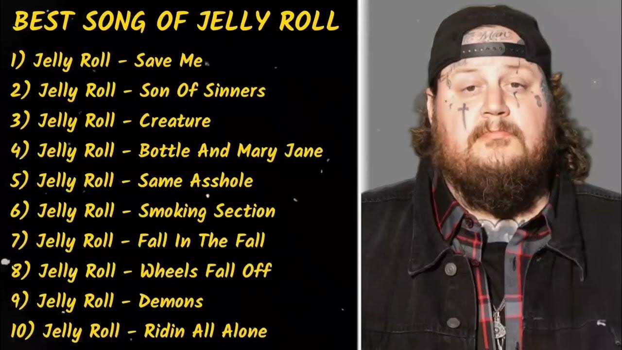 Jelly Roll Most Popular Spotify Playlist 2024 [Top 10 Popular Songs
