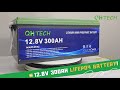 Qh 128v 300ah  lifepo4 battery for offgrid solar energy storage