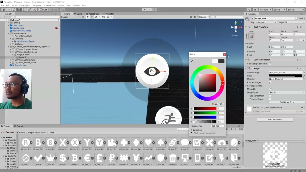 How to replace the button icons in your Unity Game, very simple tutorial!
