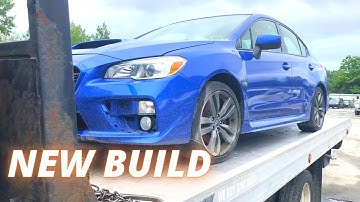 Rebuilding 2016 Subaru WRX from Copart Part 1