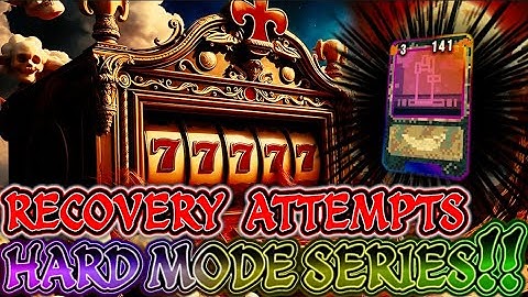 Most INSANE Recovery on Hard Mode EVER!! | CloverPit Prismatic Series (Recovery Attempts)