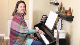 "I Will Sing of My Redeemer" video performance by Sara Cook