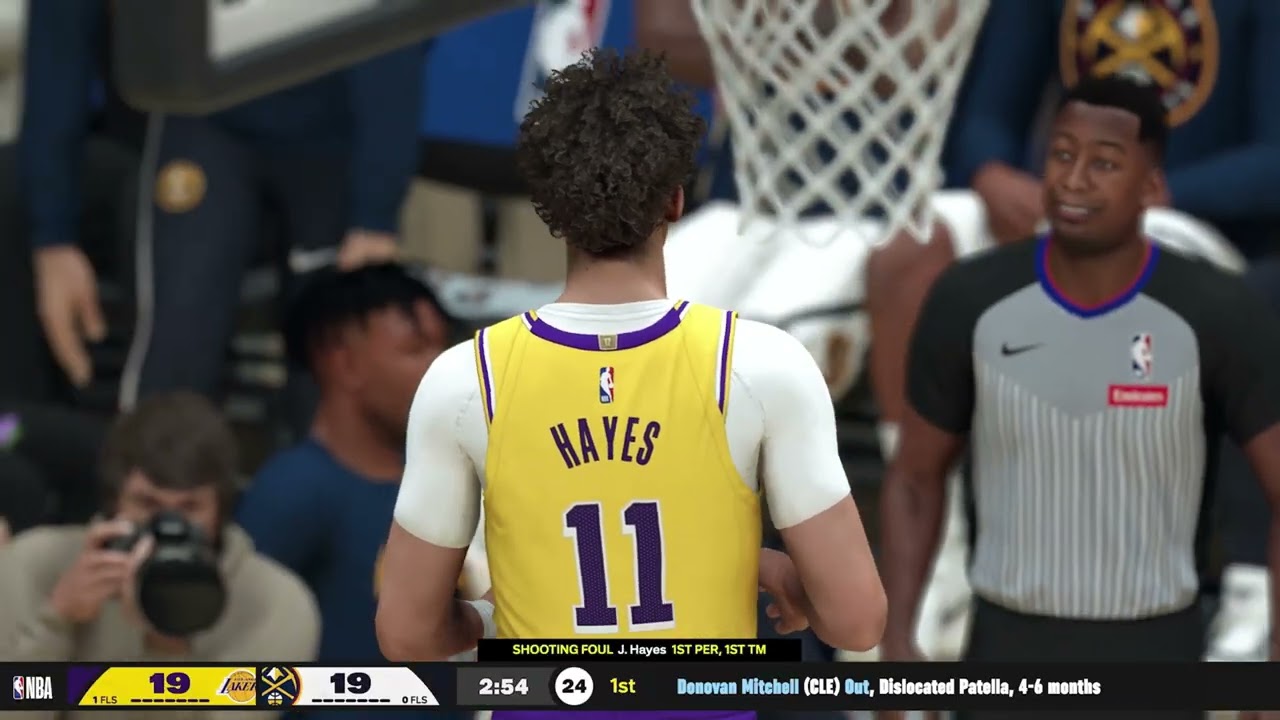 NBA 2K26 Gameplay: Los Angeles Lakers vs Denver Nuggets - (Xbox Series X) [4K60FPS]