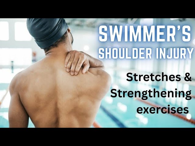 SWIMMER's shoulder injury | Stretches & Strengthening exercises