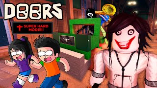 JUGAMOS DOORS SUPER HARD MODE EN ROBLOX  MOMENTOS DIVERTIDOS DOORS MODO SUPER DIFICIL  JONDRES GC