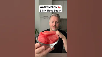 Watermelon and my blood sugar. #glucose #bloodsugar #insulinresistant1 #watermelon