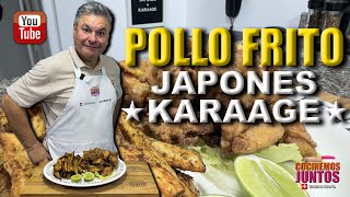 Como hacer un POLLO FRITO JAPONES | KARAAGE