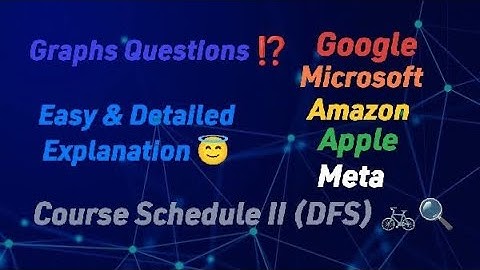 🗓️ Course Schedule II (DFS): Combining Cycle Detection & Topological Sort! 🗓️ | Bit By Bit | 14