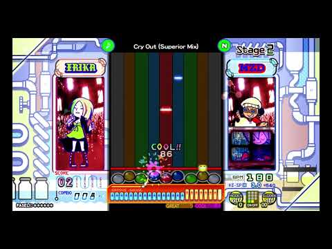 [ポップンミュージック] ヴィジュアル2REMIX / Cry Out（Superior Mix） NORMAL
