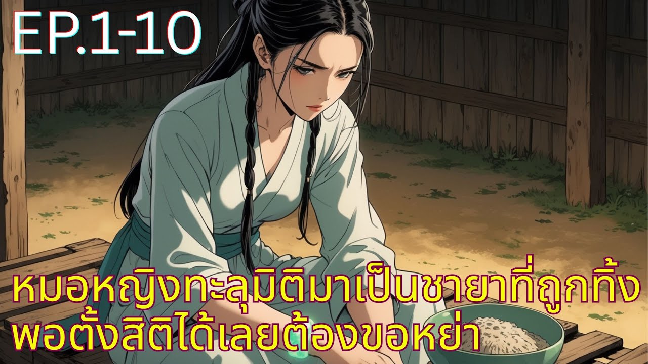 หมอหญิงทะลุมิติมาเป็นชายาที่ถูกทิ้ง พอตั้งสิติได้เลยต้องขอหย่า EP.1-10