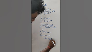 Evalueer ∫ (sin 4x / cos 2x) dx | Supereenvoudige trigonometrische integratietruc