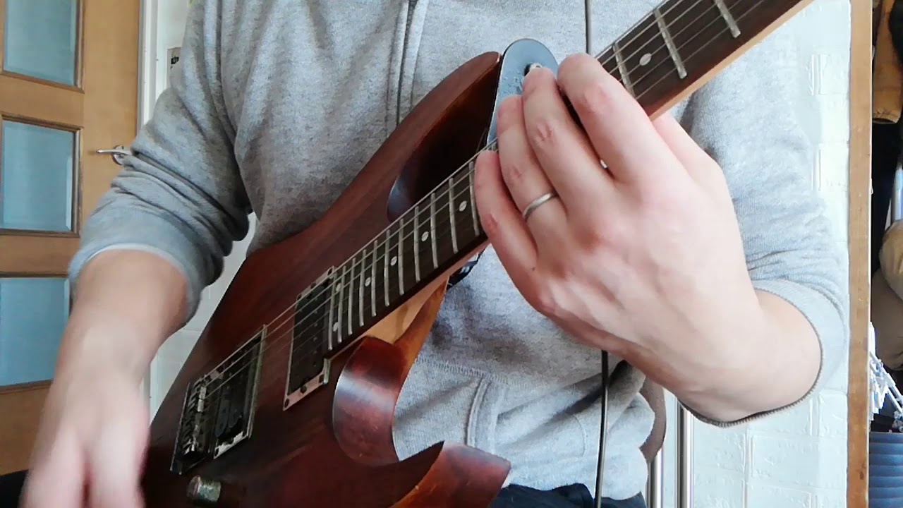 Angra / Carry On Guitar Solo Cover YouTube