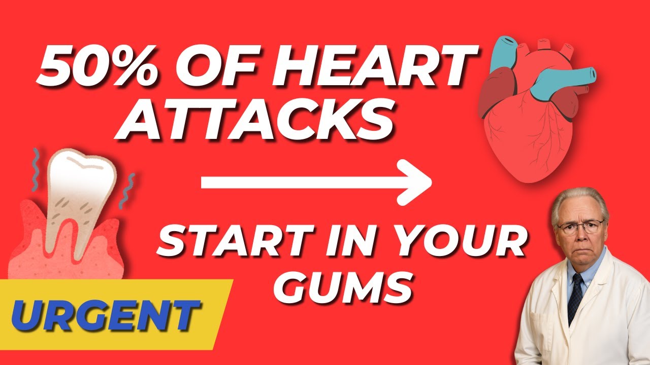 Dentists Reveal: Your Gums Are Triggering Heart Attacks (50% of Cases)
